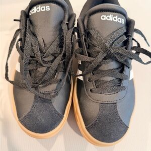 adidas Black Sneakers with Gum Outsole